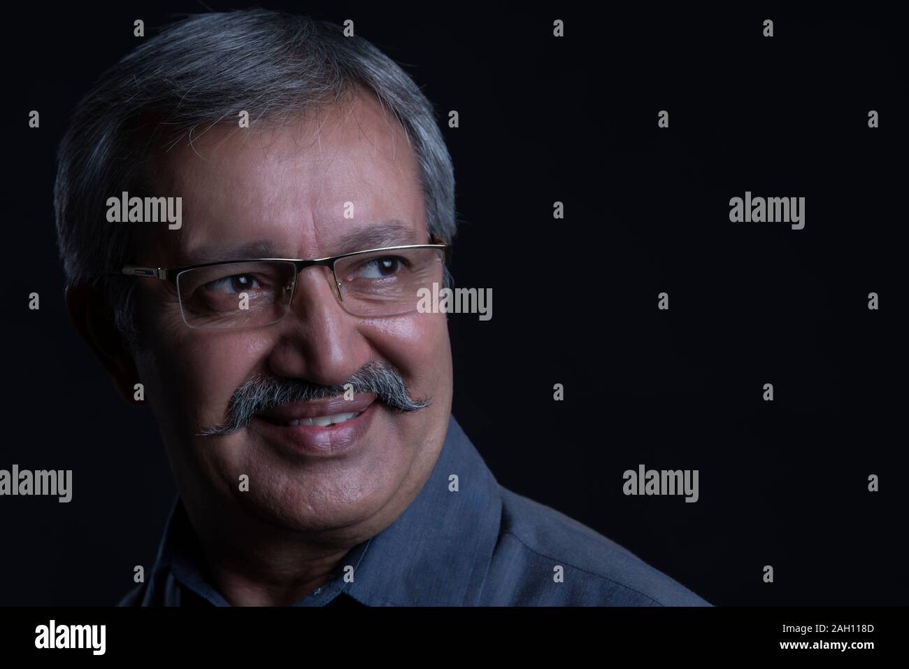Portrait of a happy senior man Stock Photo - Alamy