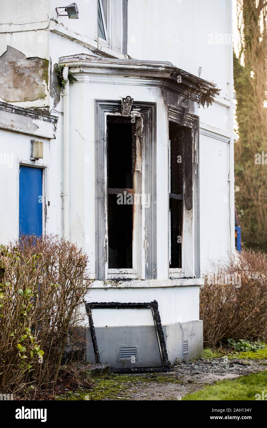 The scene at the notorious Kincora home in east Belfast, where children