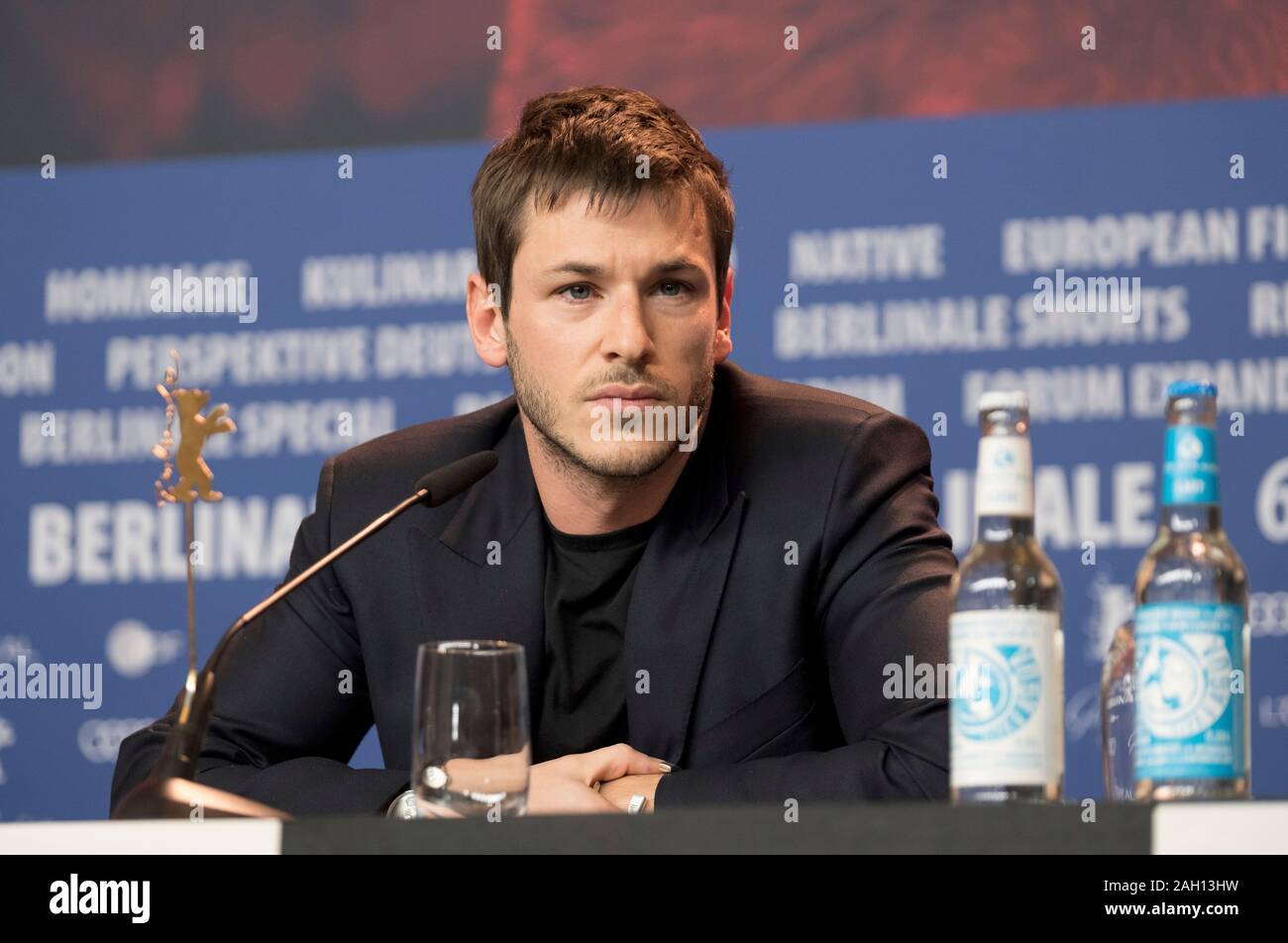 Gaspard Ulliel - Pressekonferenz zum Spielfilm "Eva", Berlinale 2018, 17. Februar 2018, Berlin. Stock Photo