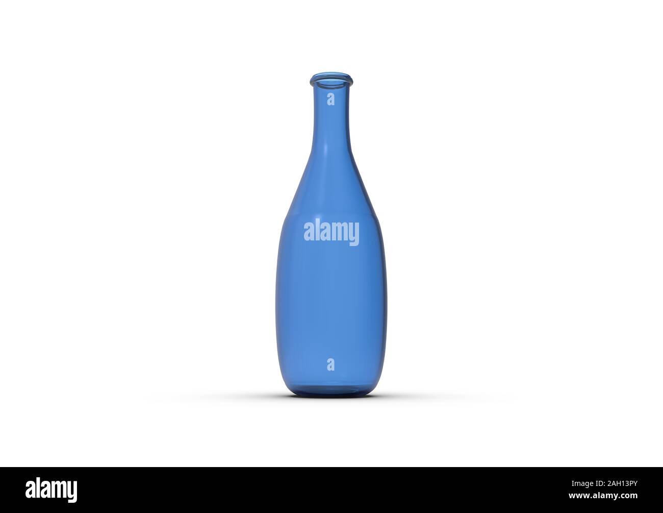 Decoration Bottle Isolated on White Background Stock Photo - Alamy