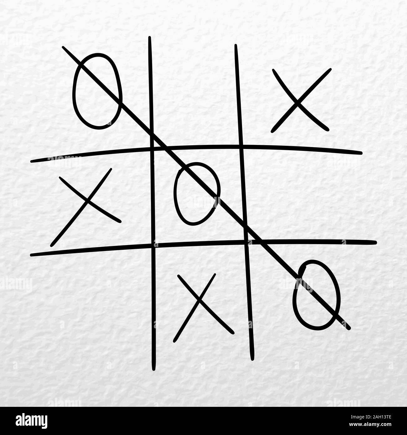 Premium Vector  Tic tac toe. xo game. drawn in chalk. vector illustration.