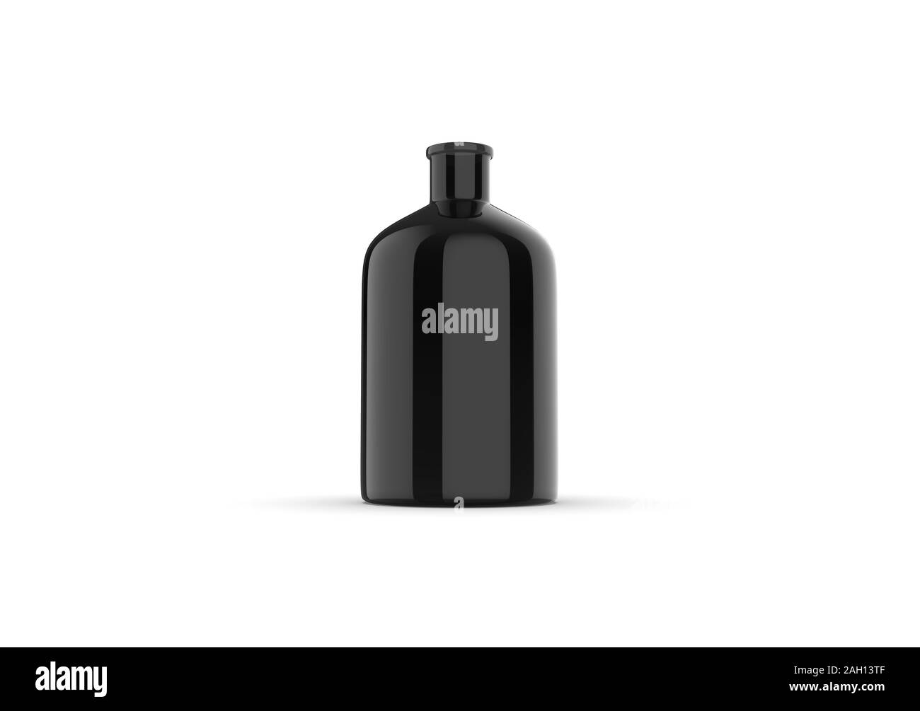 Decoration Bottle Isolated on White Background Stock Photo - Alamy