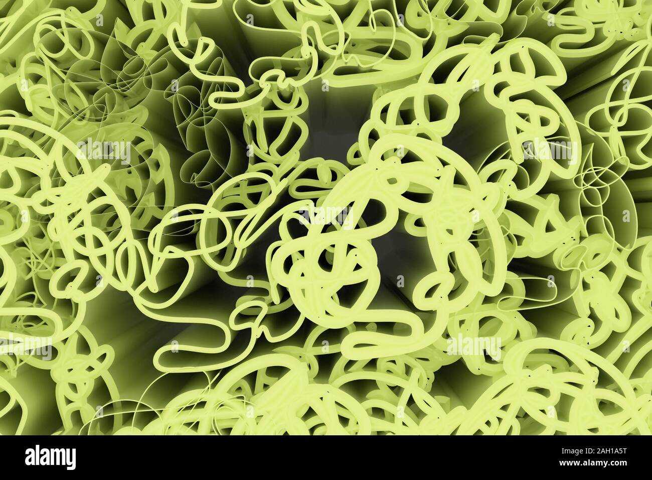 Messy Texture Renders Geometric lines, messy colorful curve. For graphic design, catalog ...