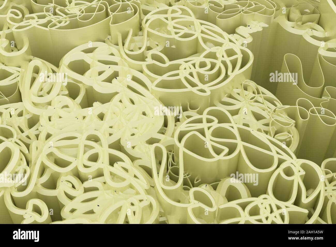 Messy Texture Renders Geometric lines, messy colorful curve. For graphic design, catalog ...