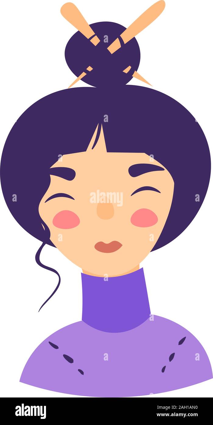 Japanese female cartoon hi-res stock photography and images - Alamy