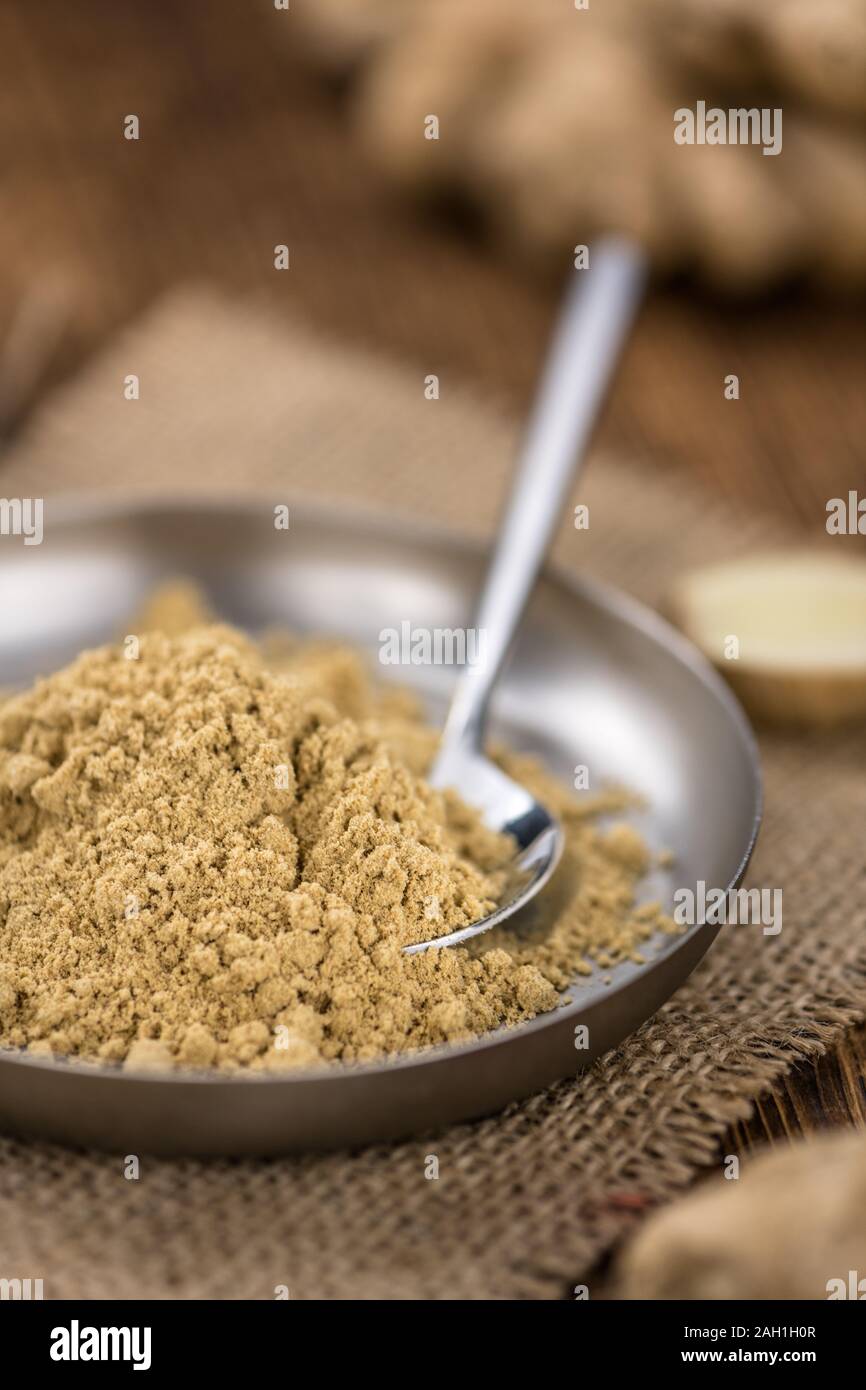 Ginder Powder Ground ginger powder hi-res stock photography and images - Alamy