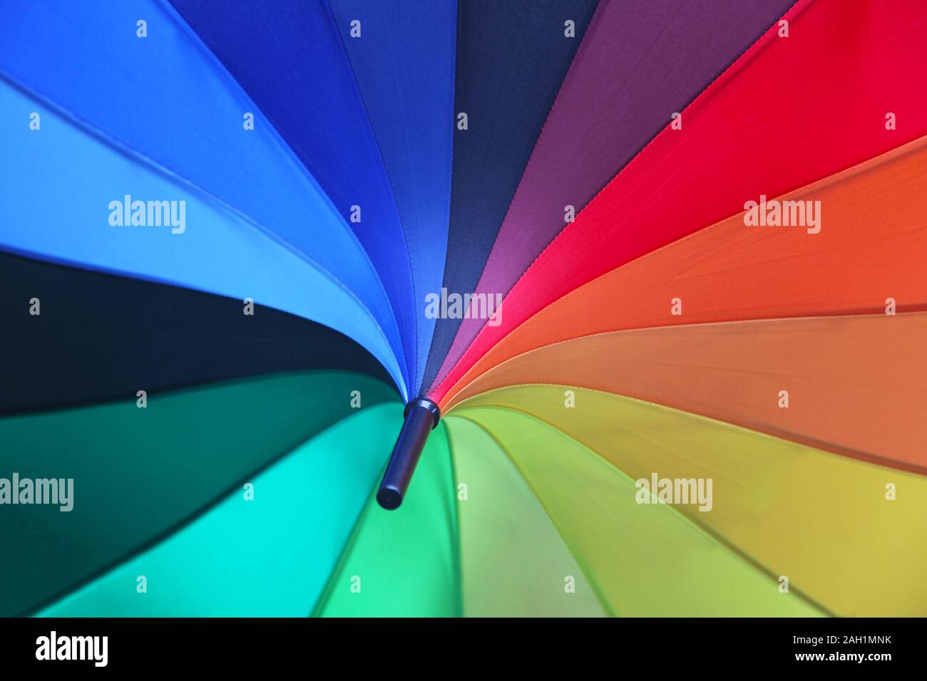 All Colors of Rainbow Modern Umbrella Stock Photo Alamy