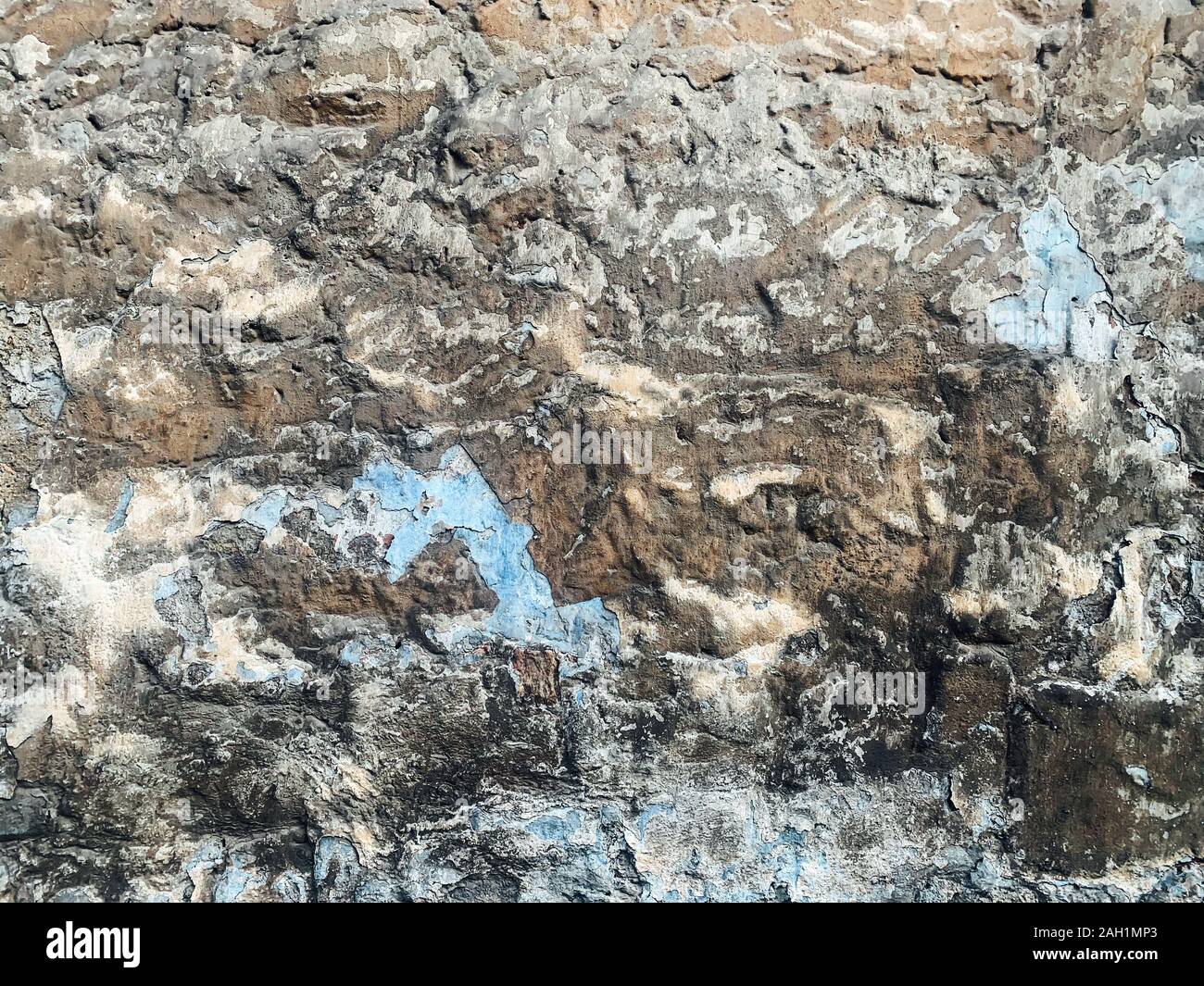 Old vintage stone wall structure stone loft background Stock Photo - Alamy