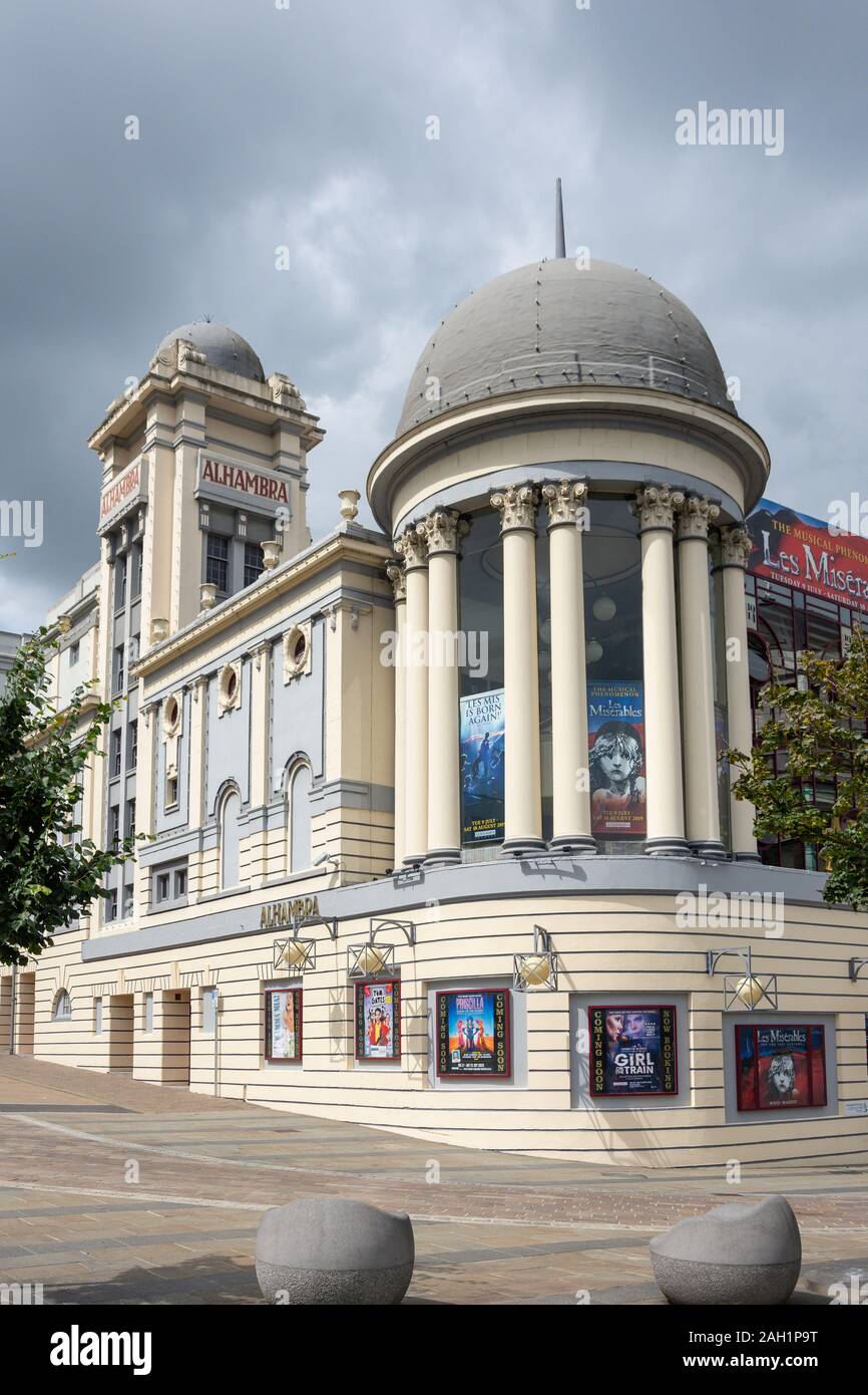 Bradford Alhambra Theatre, Morley Street, Bradford, City of Bradford, West Yorkshire, England, United Kingdom Stock Photo
