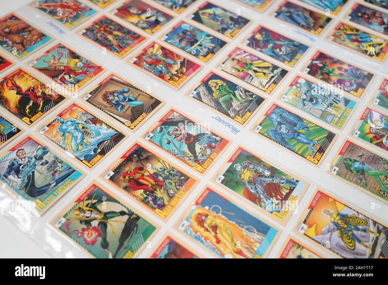 Superhero Cards High Resolution Stock Photography and Images - Alamy In Superhero Trading Card Template