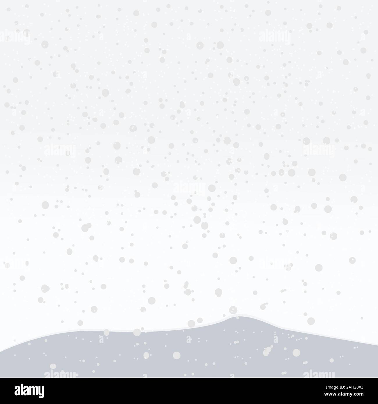 Cute Subtle Winter Background. Vector Illustration Stock Vector