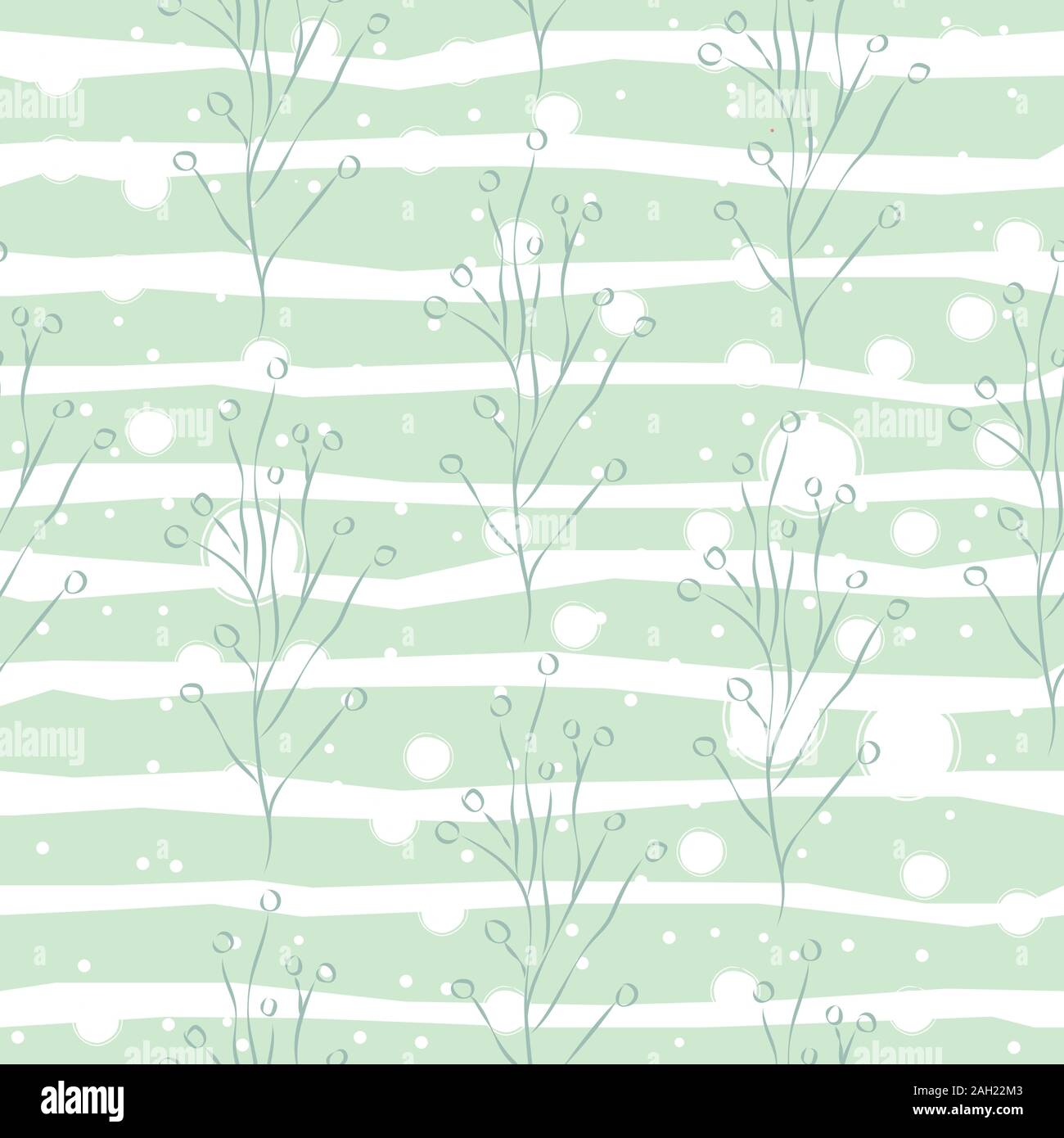 Seamless Winter Pattern with Hand Drawn Winter Elements. Scandinavian ...