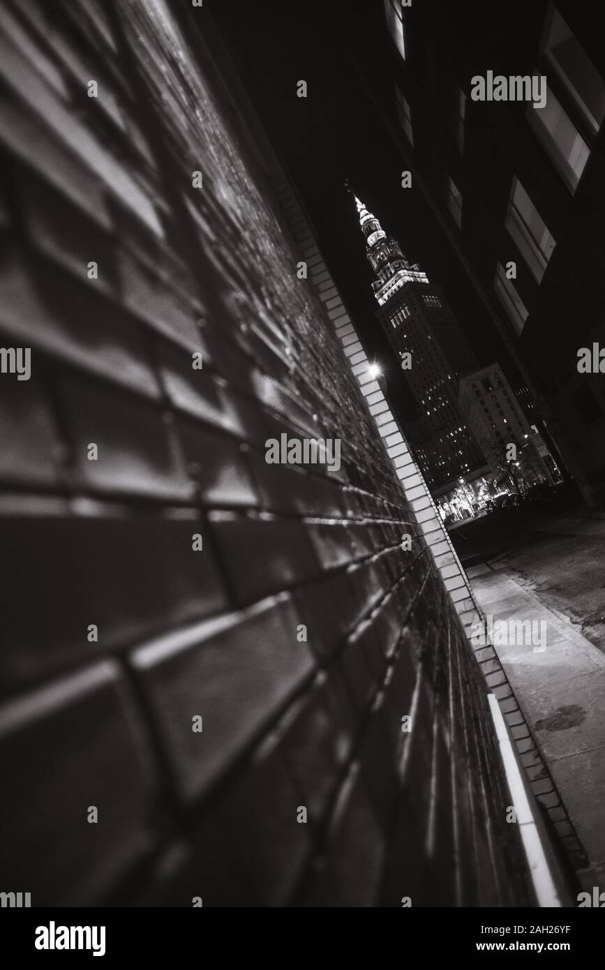 Christmas in Cleveland Ohio Stock Photo Alamy
