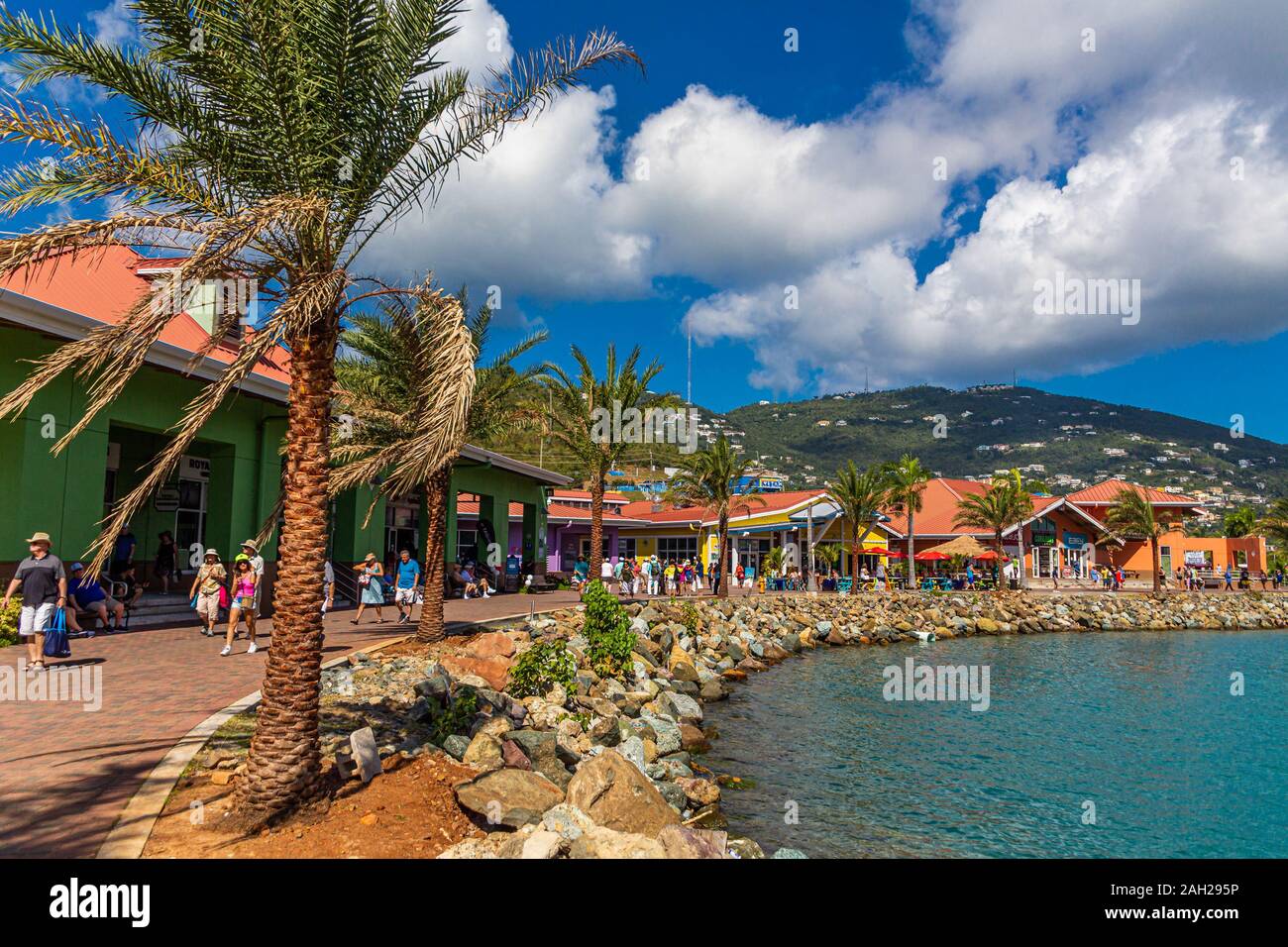 St Thomas Virgin Islands Shopping High Resolution Stock Photography and ...