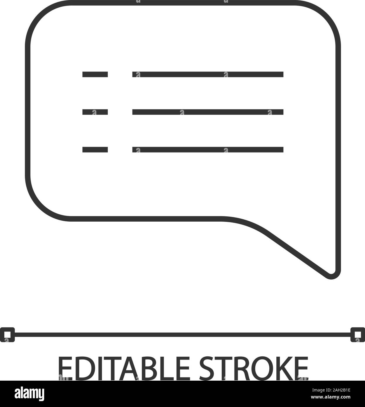 Speech Bubble Linear Icon Text Sms Chatting Thin Line Illustration Chat Box Contour Symbol Vector Isolated Outline Drawing Editable Stroke Stock Vector Image Art Alamy Speech Bubble Linear Icon Text Sms Chatting Thin Line Illustration Chat Box Contour Symbol Vector Isolated Outline Drawing Editable Stroke Stock Vector Image Art Alamy