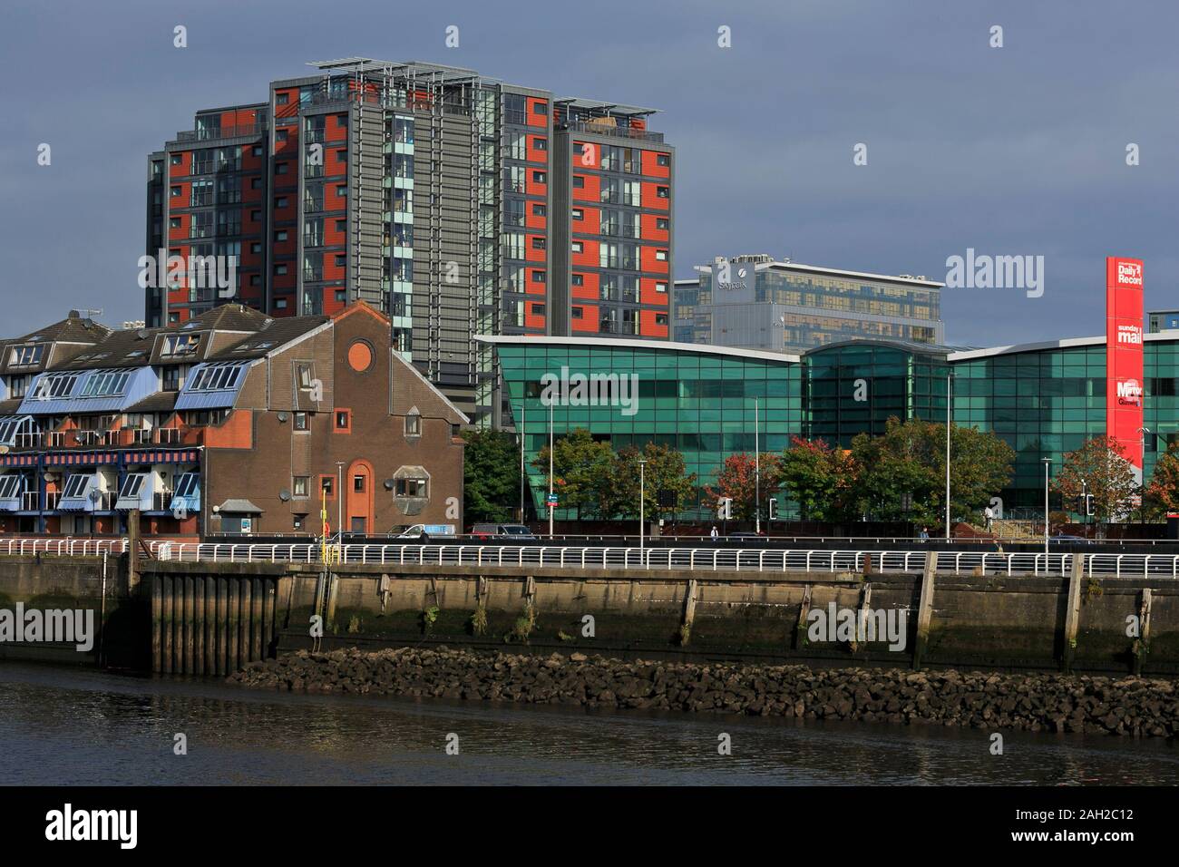 Daily Record Building, Lancefield Quay, Glasgow, Scotland, United