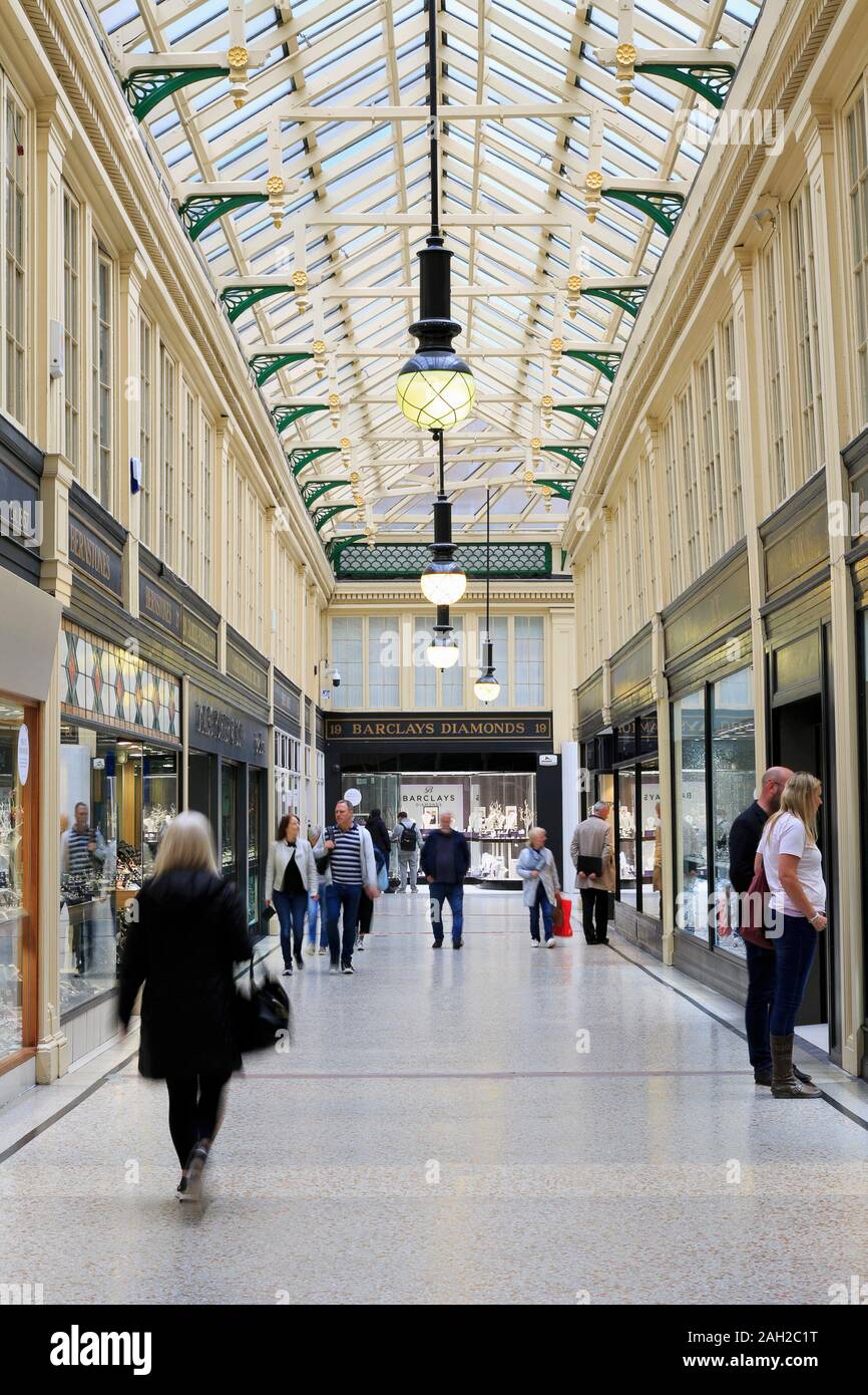 Argyle Arcade, Glasgow, Scotland, United Kingdom Stock Photo
