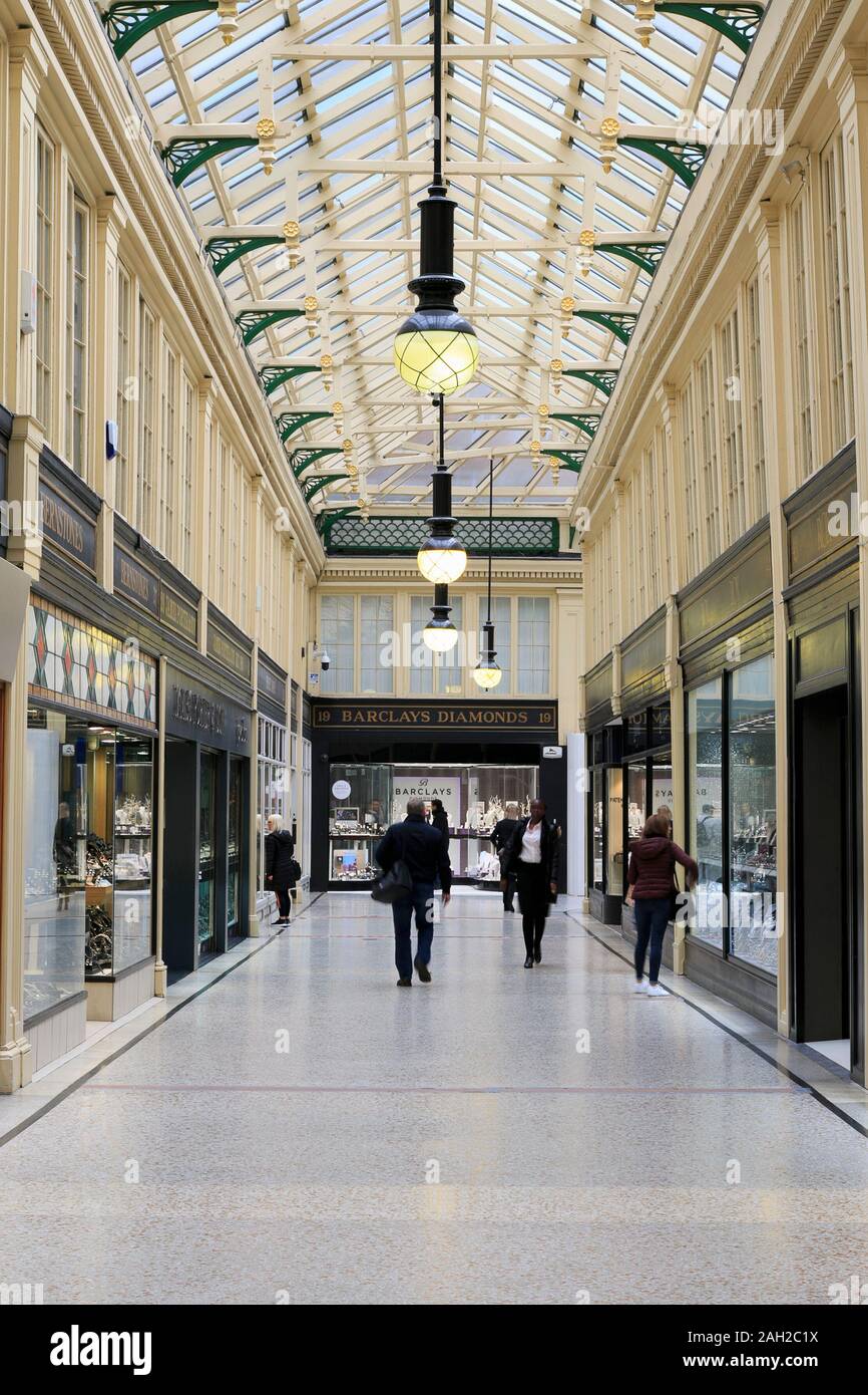 Argyle Arcade, Glasgow, Scotland, United Kingdom Stock Photo