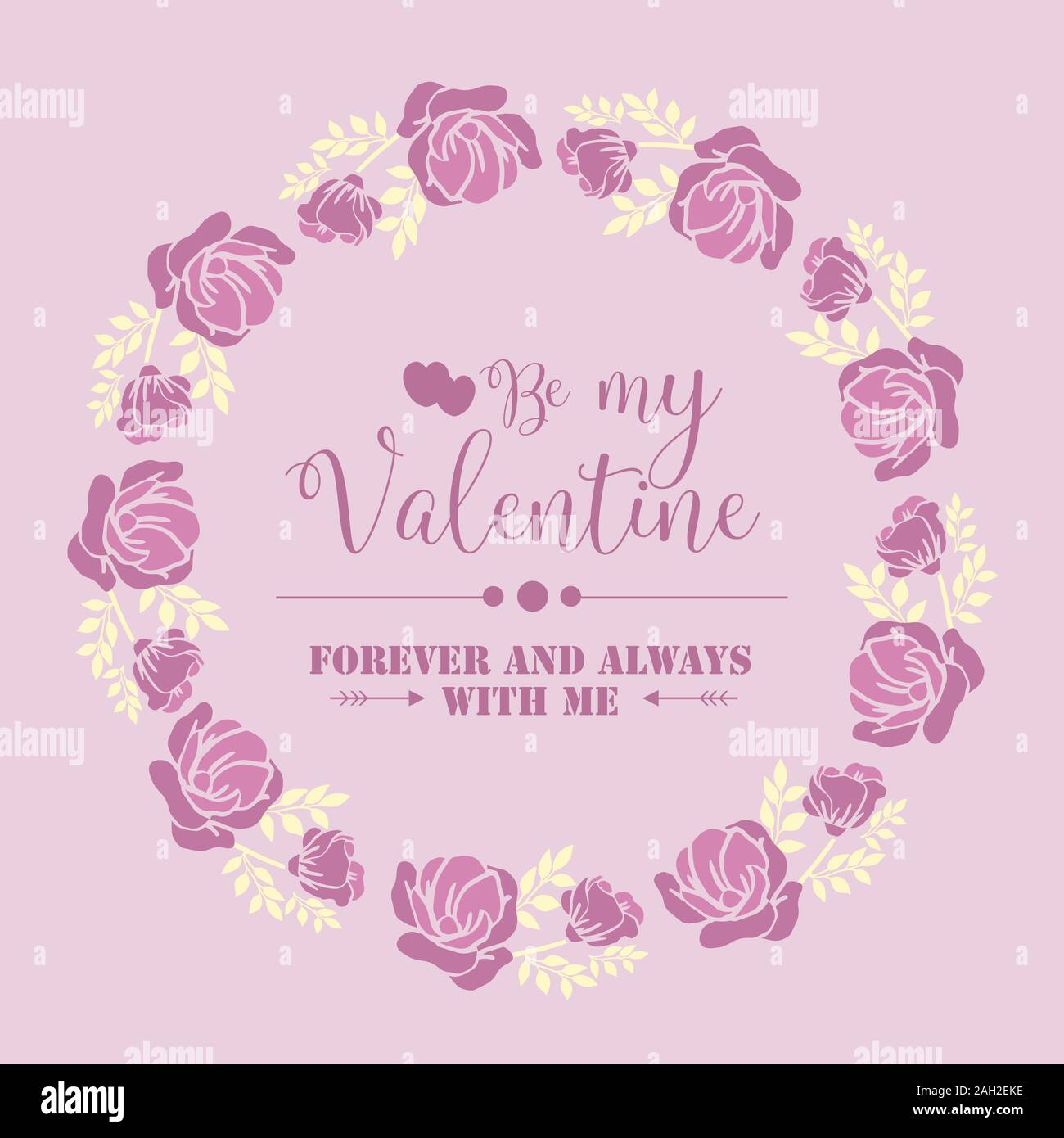 Elegant pink and white floral frame, for invitation card design happy ...