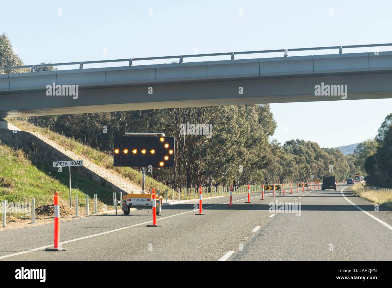 Traffic lane dividers hires stock photography and images Alamy