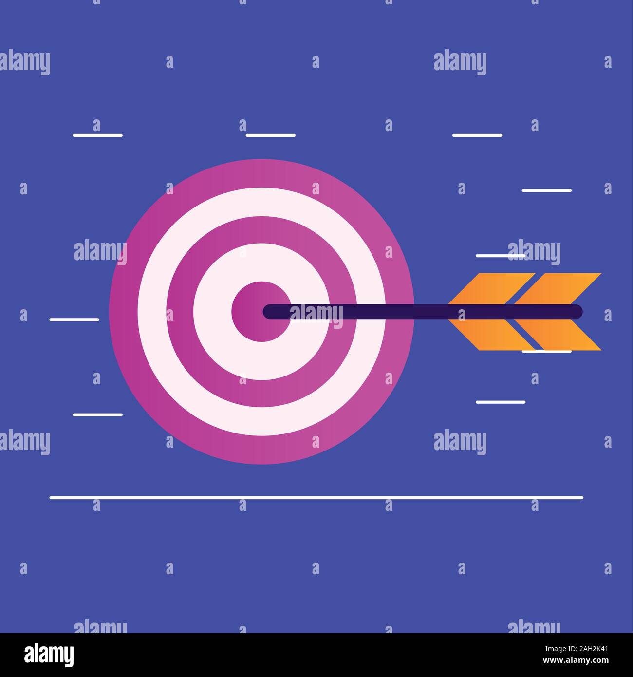 target arrow success isolated icon Stock Vector Image & Art - Alamy