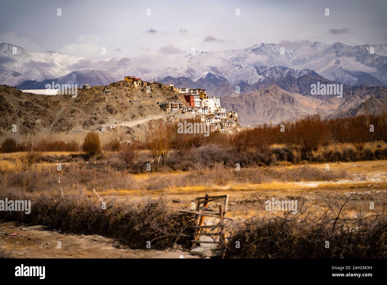 Buddhist Stupas and Monasteries Stock Photo - Alamy