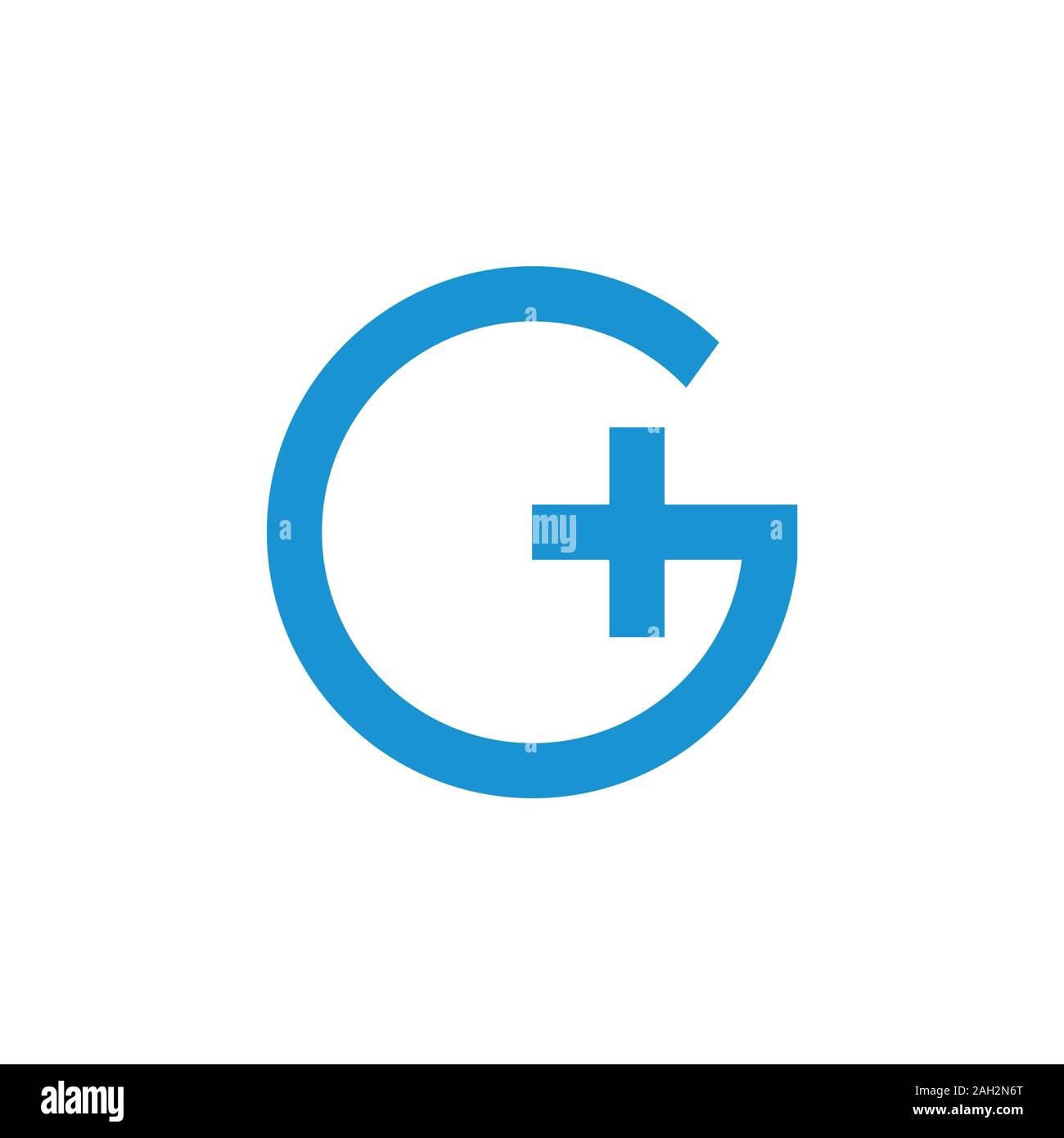 letter g plus medical simple logo vector Stock Vector Image & Art - Alamy