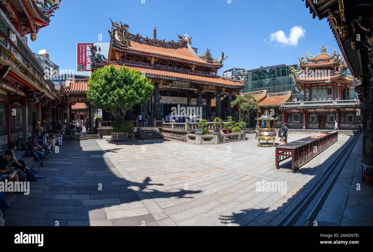 Longshan Temple in Longshan Temple, Taipei, Taiwan, August 06, 2019 by ...