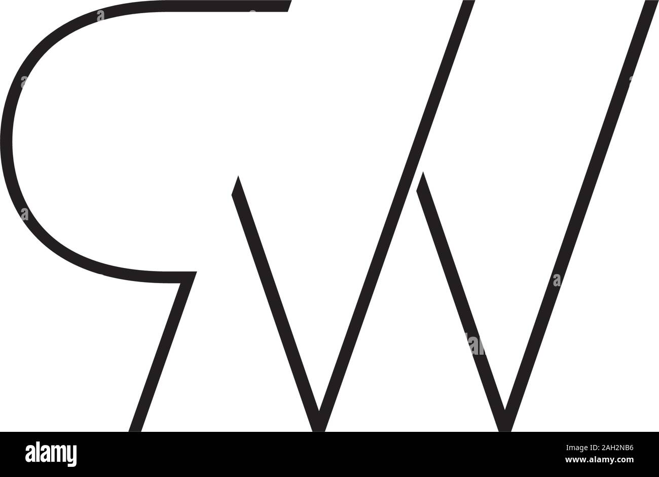 Letter Qw Simple Thin Linear Logo Vector Stock Vector Image Art Alamy letter-qw-simple-thin-linear-logo-vector-stock-vector-image-art-alamy