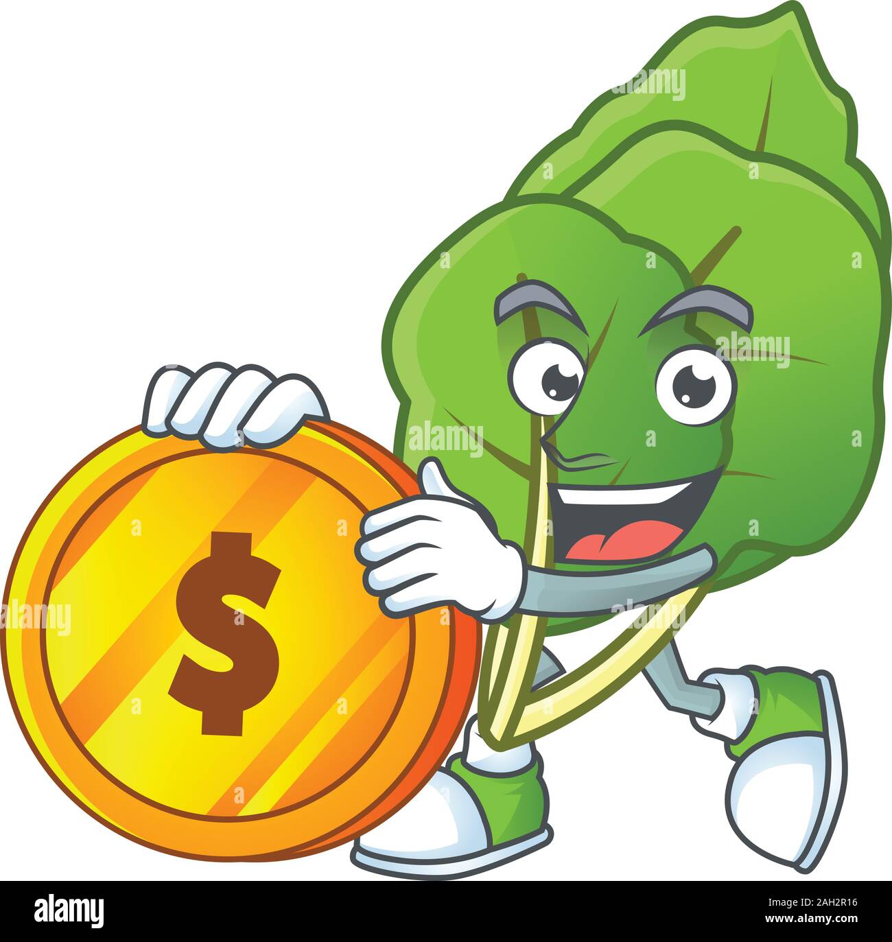 happy face collard greens cartoon character with gold coin Stock Vector Image & Art - Alamy happy face collard greens cartoon character with gold coin Stock Vector Image & Art - Alamy