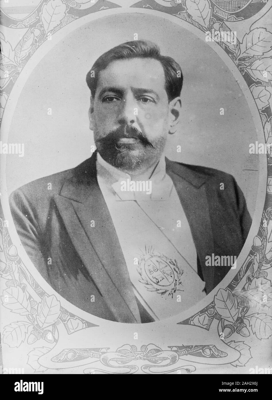 Date: 1910-1915 - Jose Battley Ordonez, Pres't Uruguay Stock Photo