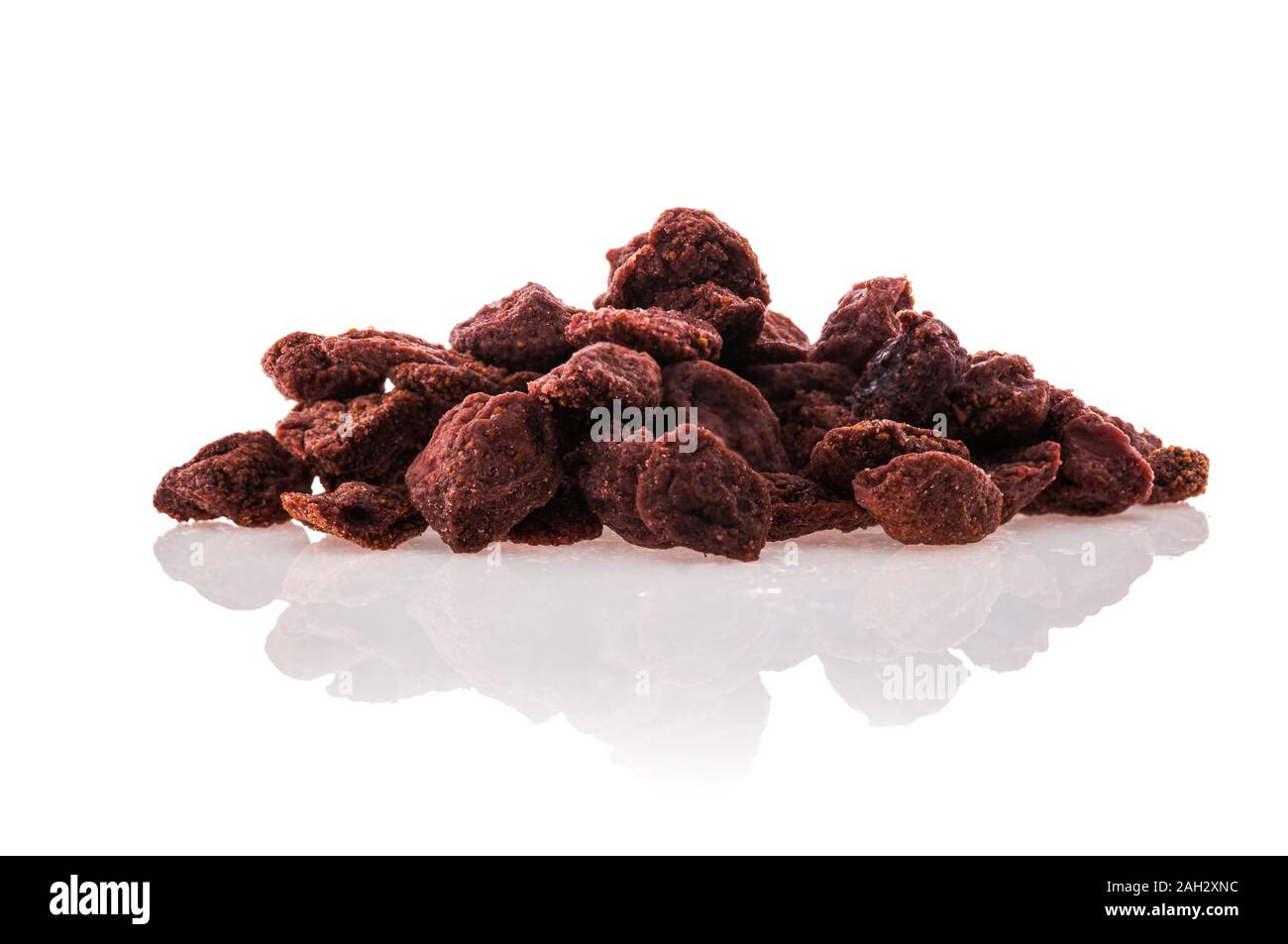 Candied dried citrus fruits peel isolated on white background Stock