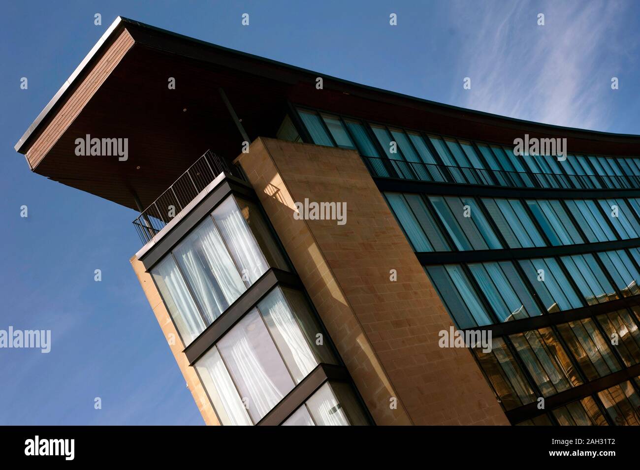 Modern architecture on Westgate Road, Newcastle Stock Photo - Alamy