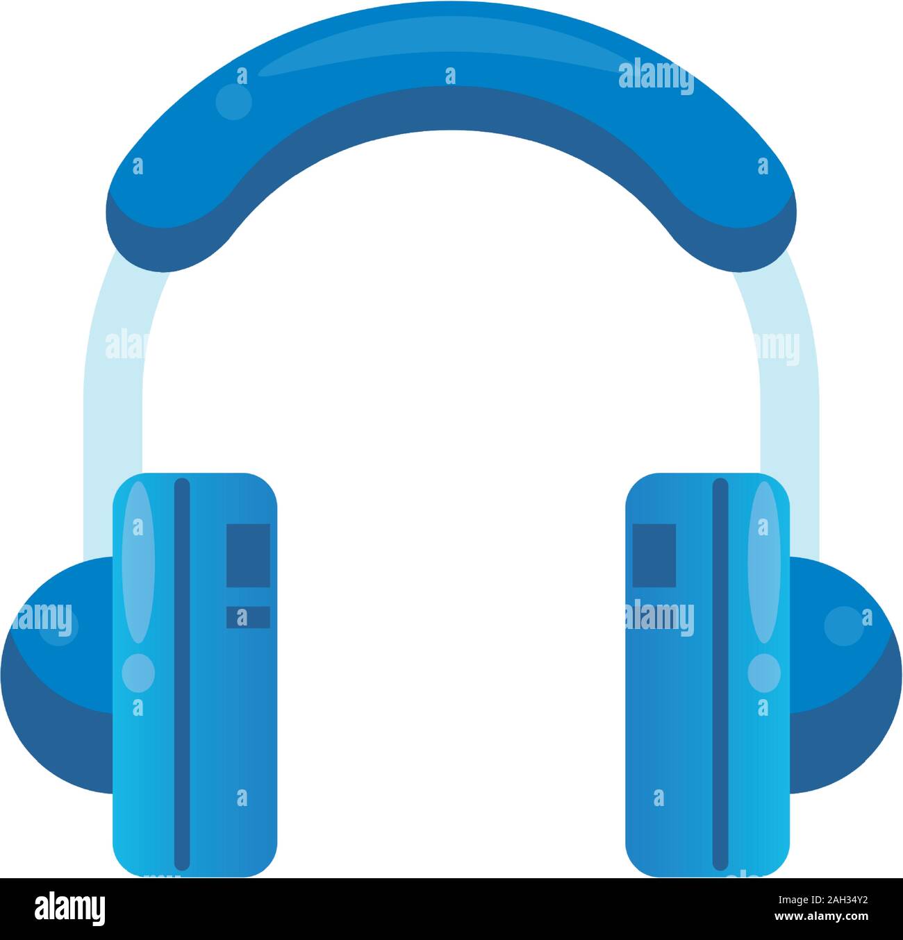 earphones audio device isolated icon Stock Vector Image & Art - Alamy