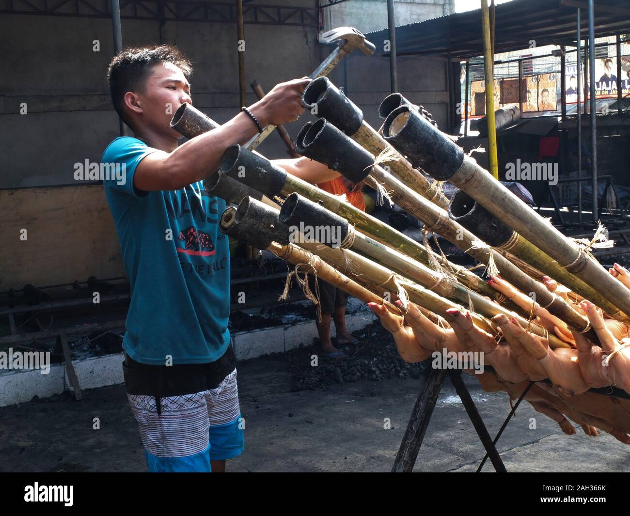 Metal Spits High Resolution Stock Photography and Images - Alamy