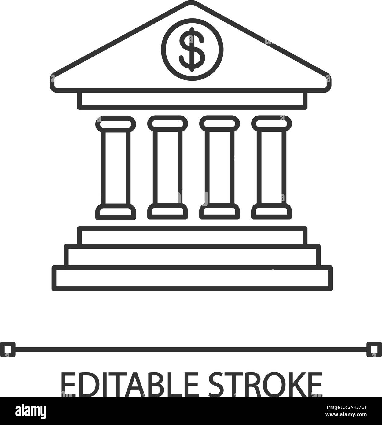 Old Bank Building Symbol Drawing Stock Illustration - Download Image Now -  Banking, Bank - Financial Building, Drawing - Art Product - iStock