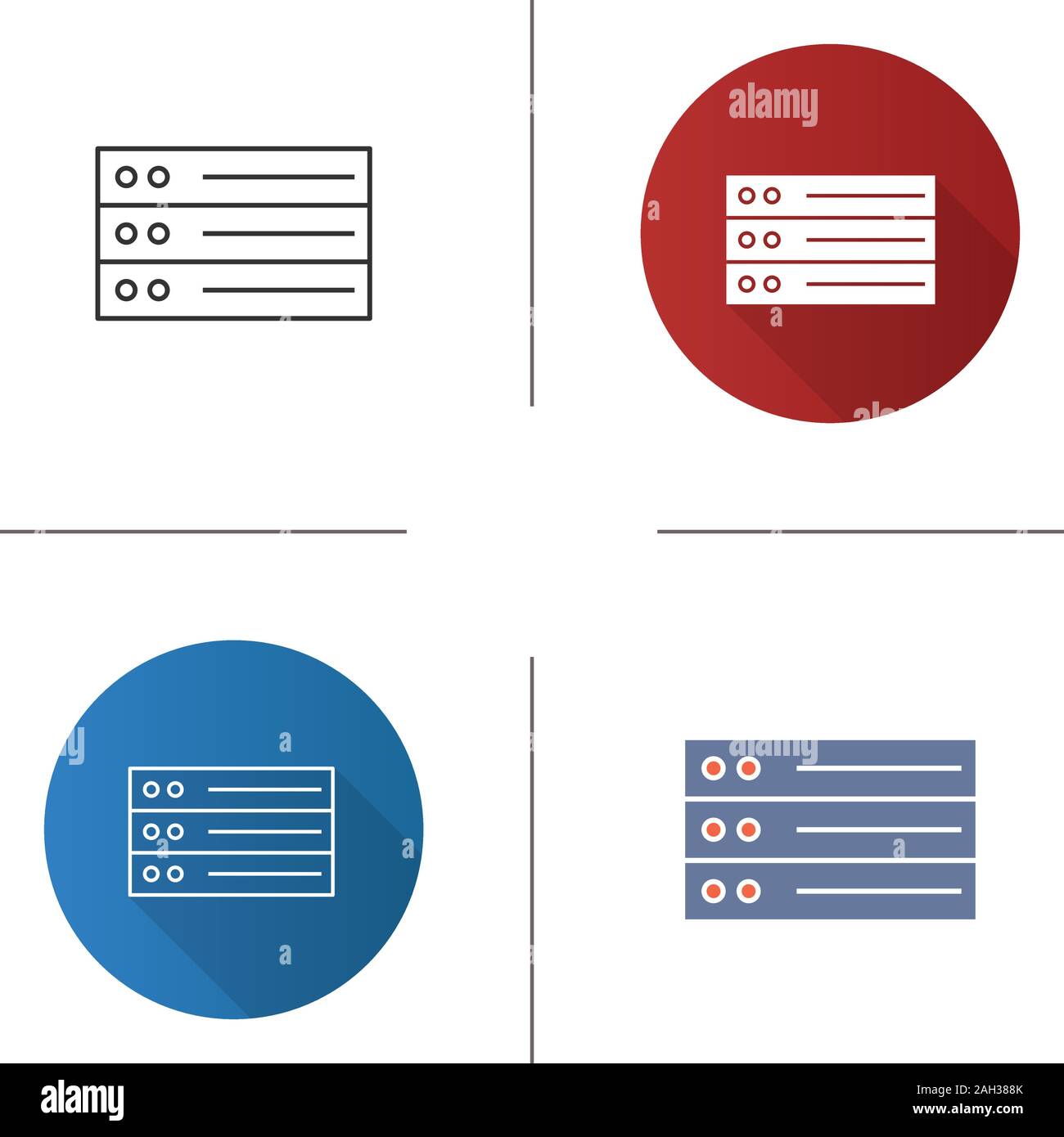 List icon. Digital organizer. Schedule. Table of contents. Flat design ...
