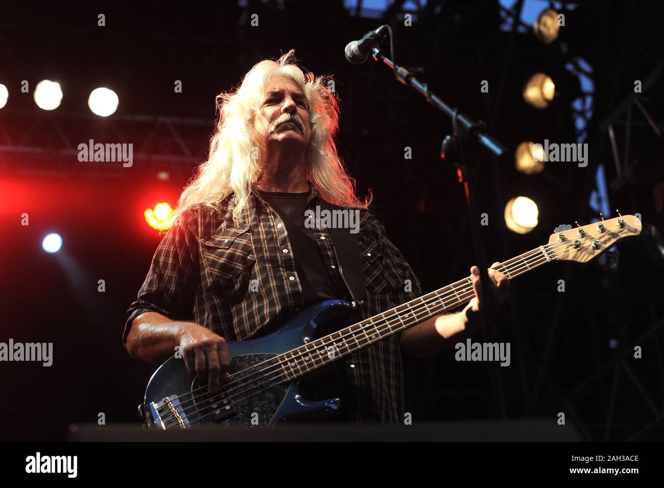 The Bassist Of Molly Hatchet Tim Lindsey High Resolution Stock ...
