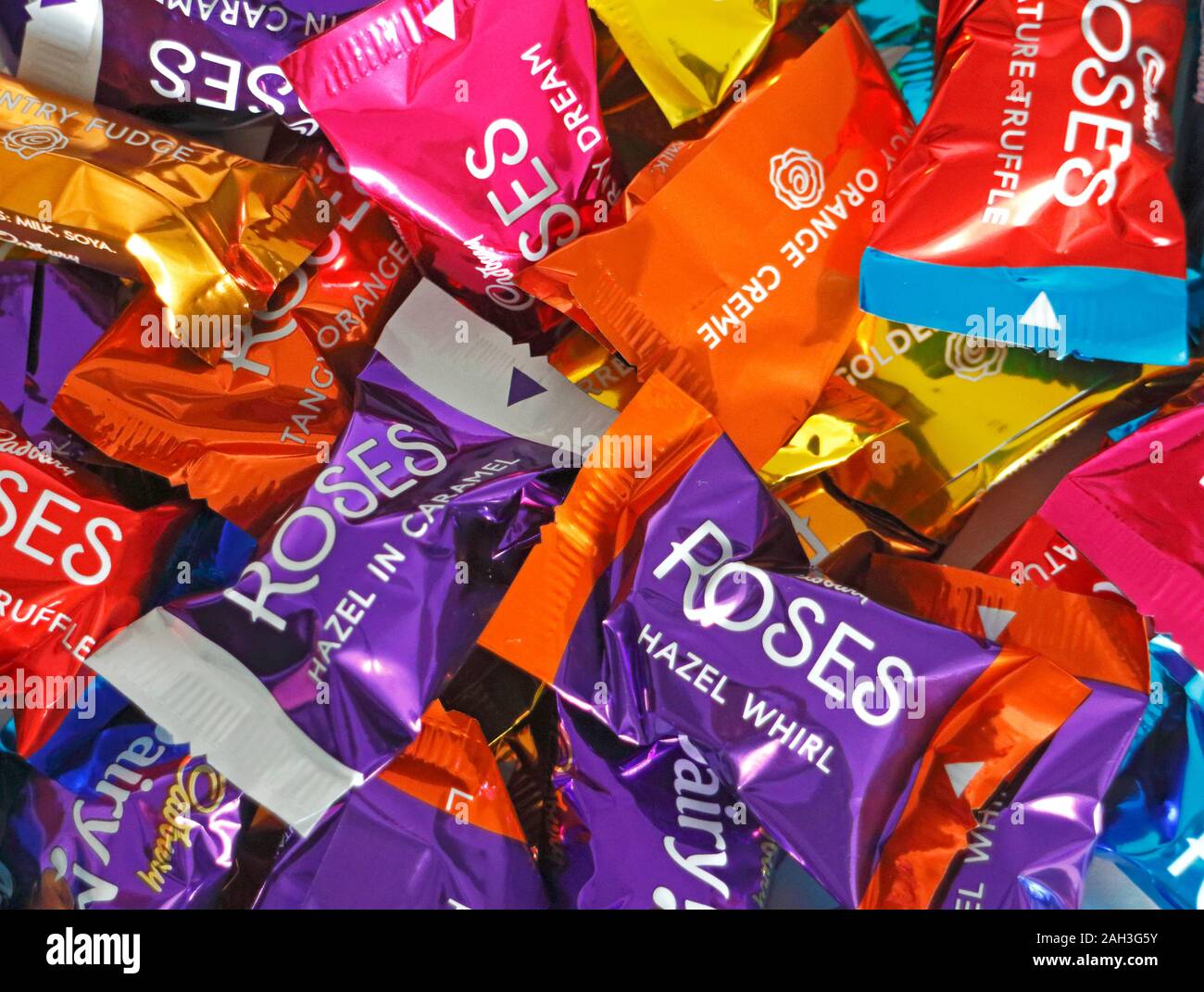 Cadbury roses chocolates hi-res stock photography and images - Alamy