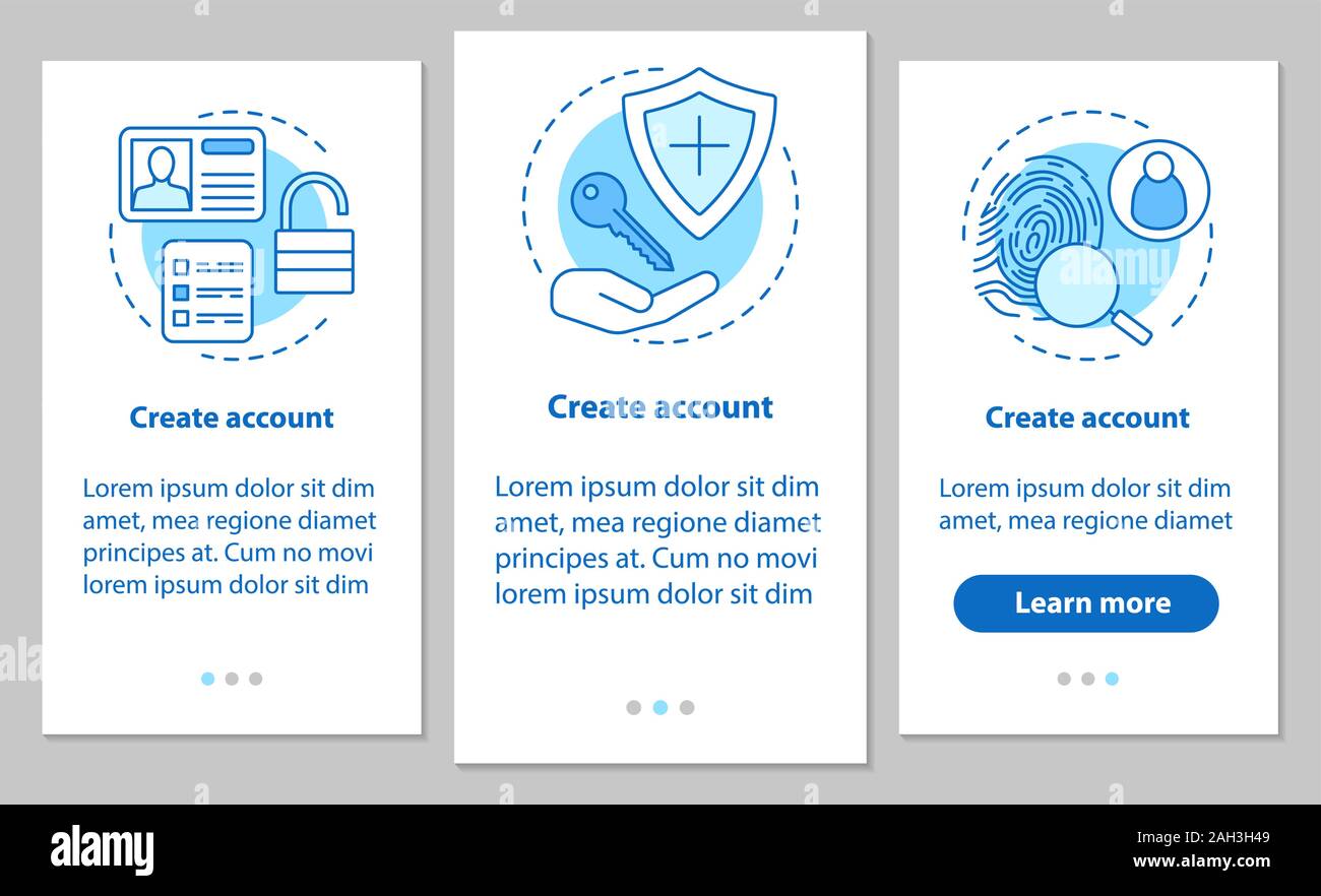 Now creating account