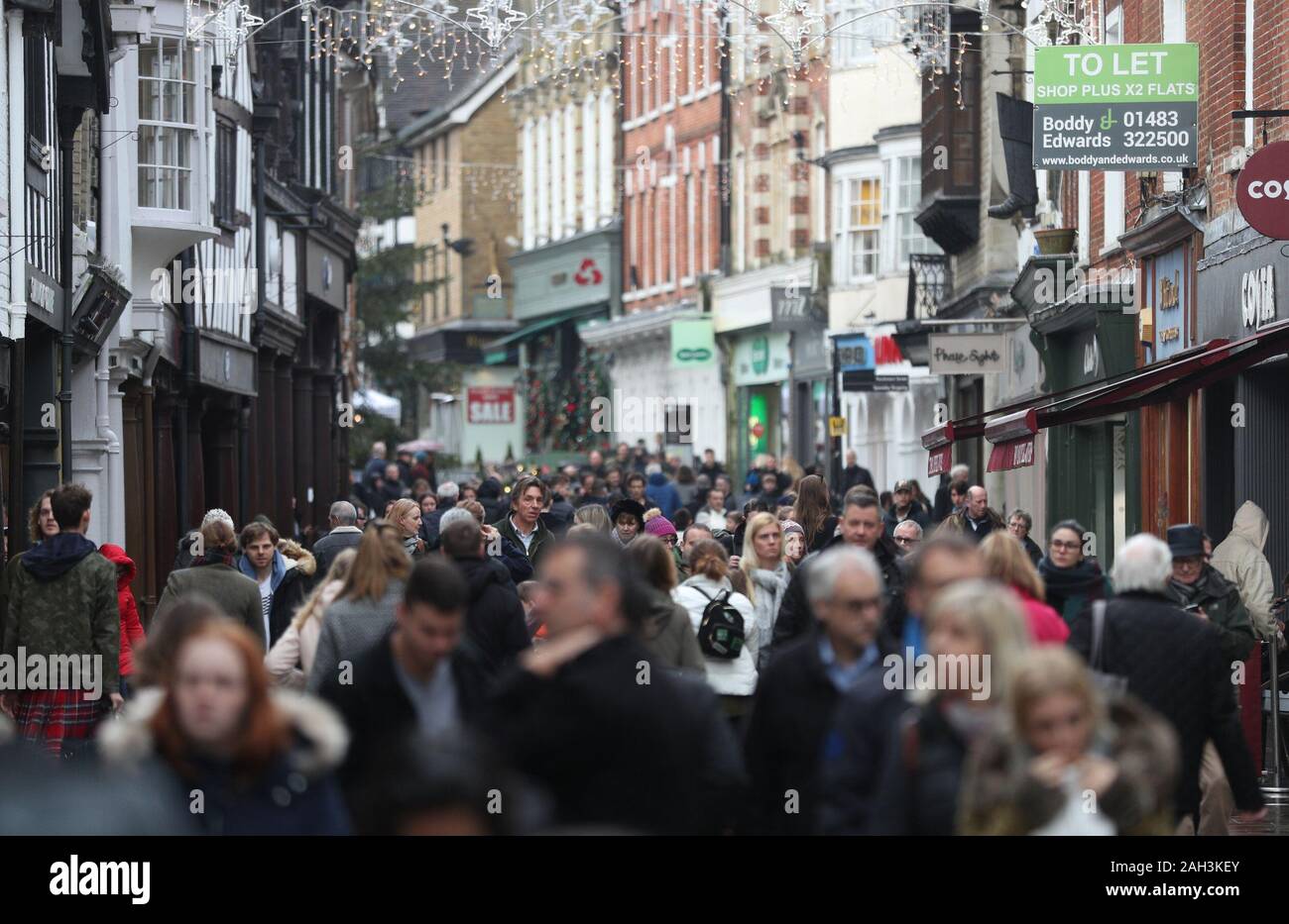 Winchester christmas street hi-res stock photography and images - Alamy