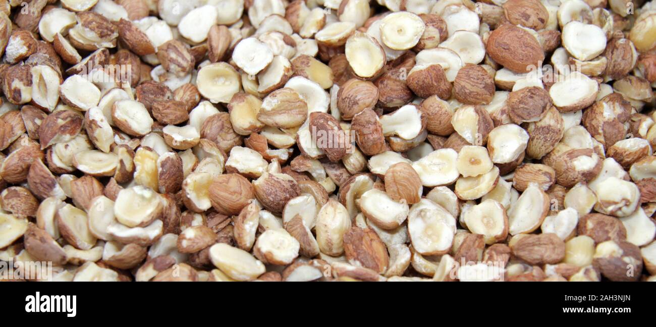 Hazelnuts. Protein nuts pattern Stock Photo Alamy