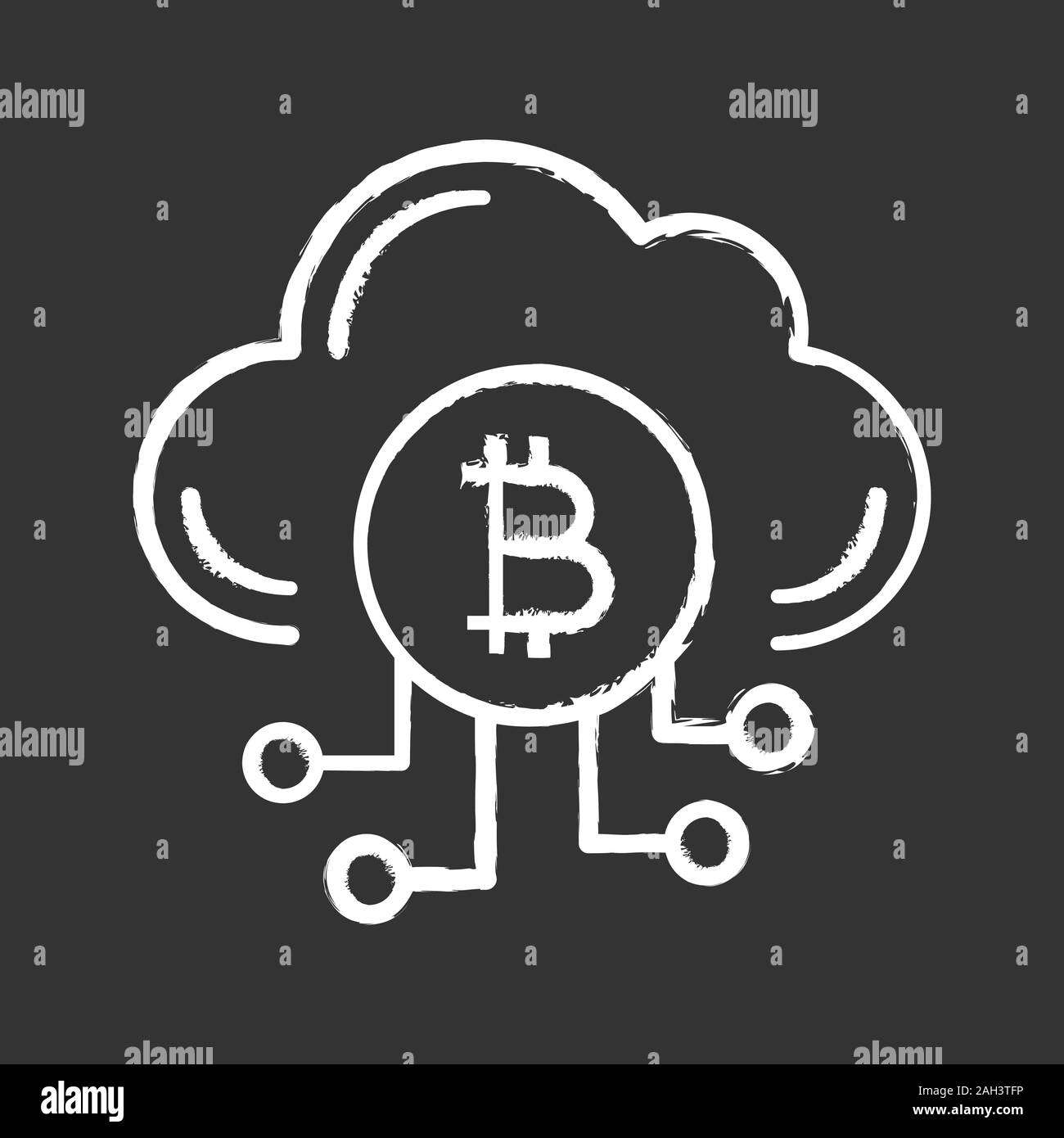Bitcoin cloud Black and White Stock Photos & Images - Alamy