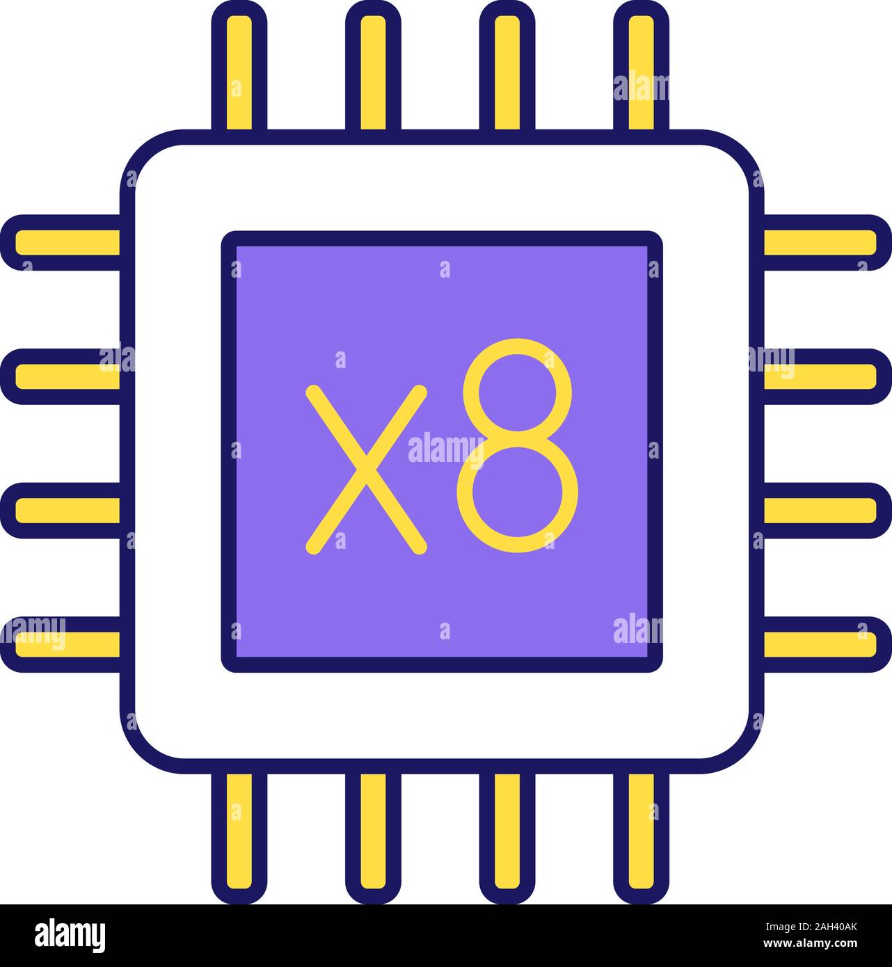 Octa core Stock Vector Images Alamy