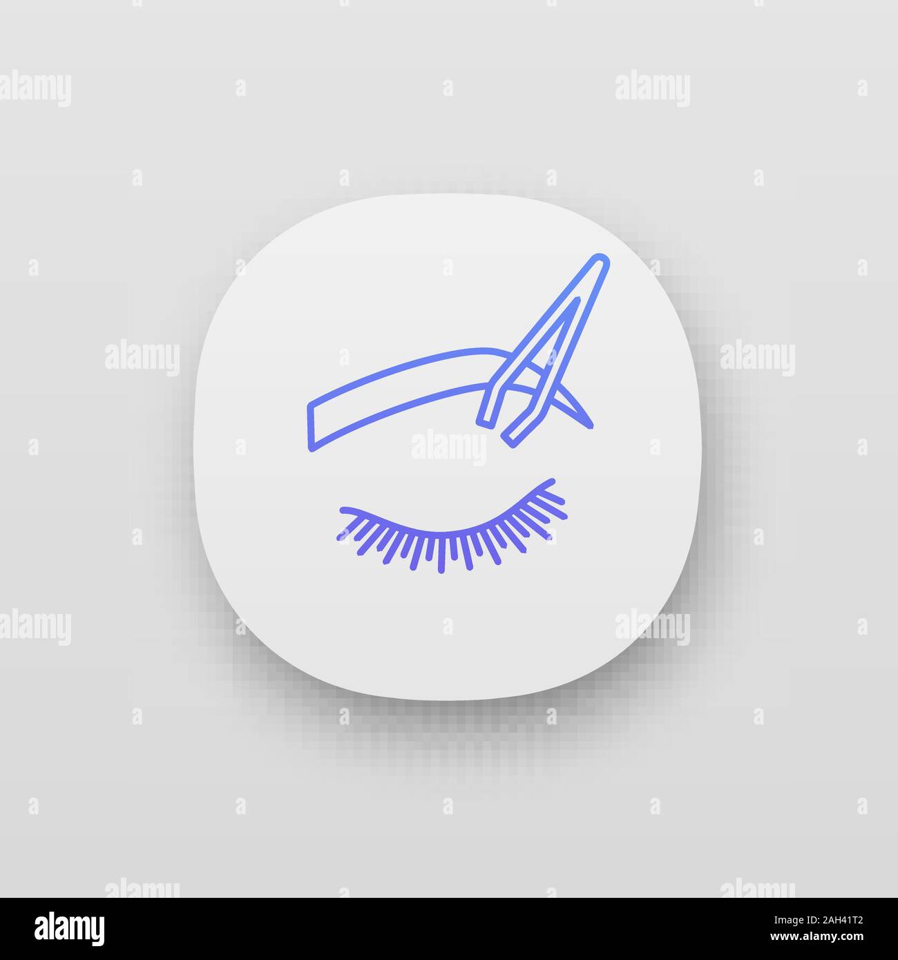 Tweezer woman face Stock Vector Images - Alamy