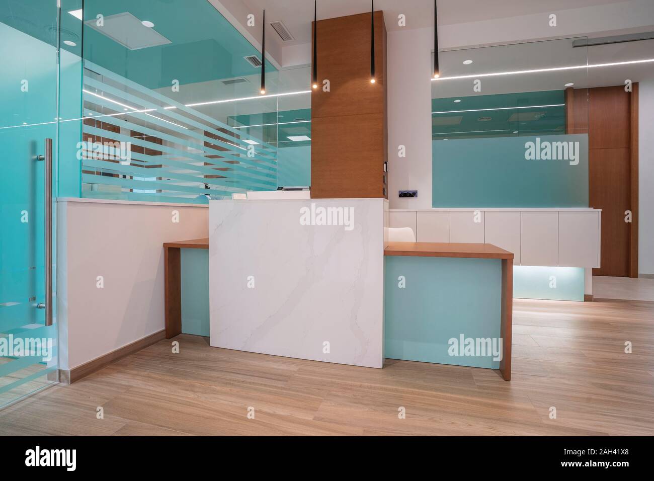 Interior of modern dental clinic, Spain Stock Photo Alamy