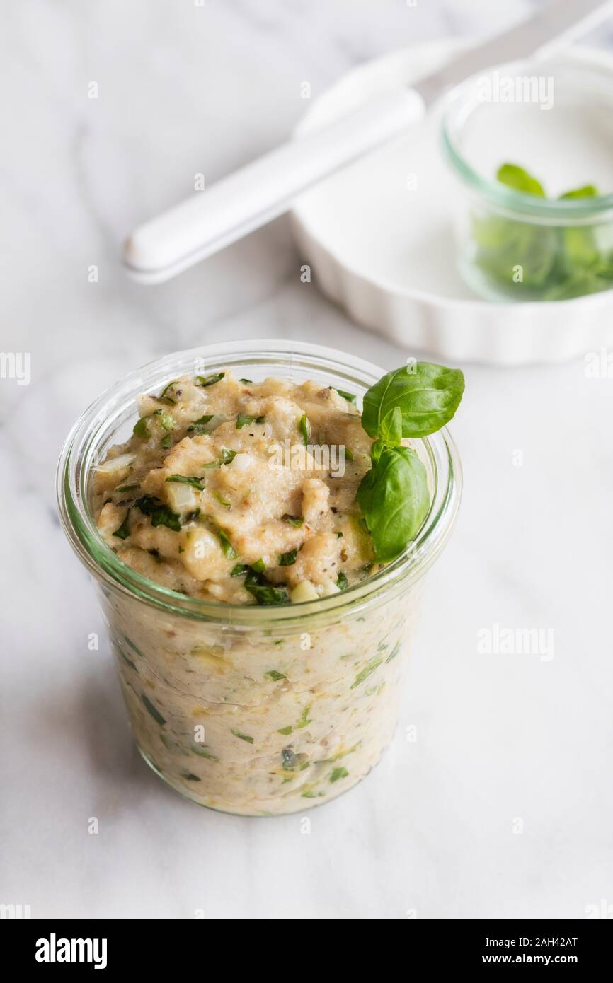 Homemade herbal butter Stock Photo Alamy