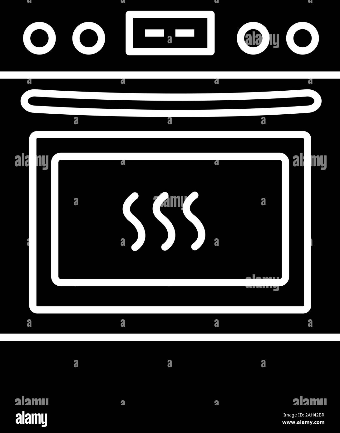 Range cooker gas Stock Vector Images Alamy