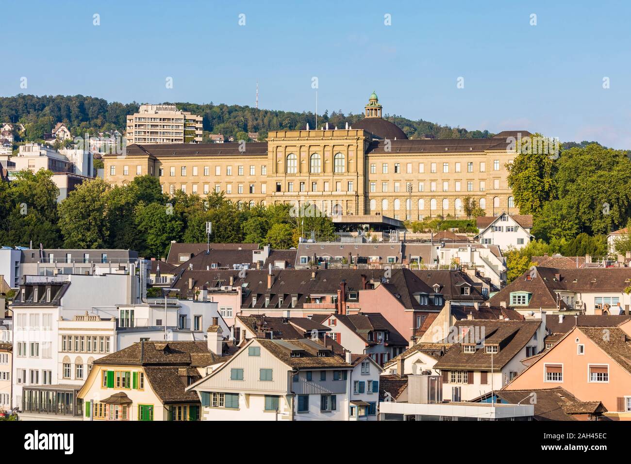 Switzerland, Canton of Zurich, Zurich, Swiss Federal Institute of Technology in Zurich Stock Photo