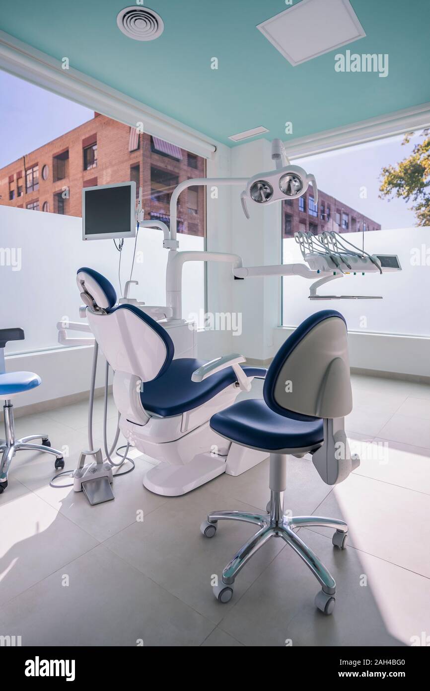 Interior of modern dental clinic, Spain Stock Photo Alamy